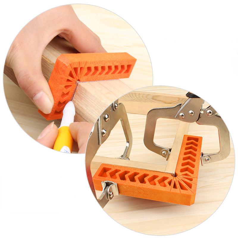 4 inch Plastic Square With Carved Right Angle Block Angle Ruler