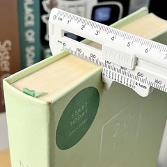 1pc Transparent Multifunctional Caliper Industrial Precision Measuring Rule