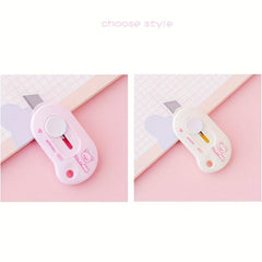Mini Retractable Utility Box Cutter Letter Opener Pocket