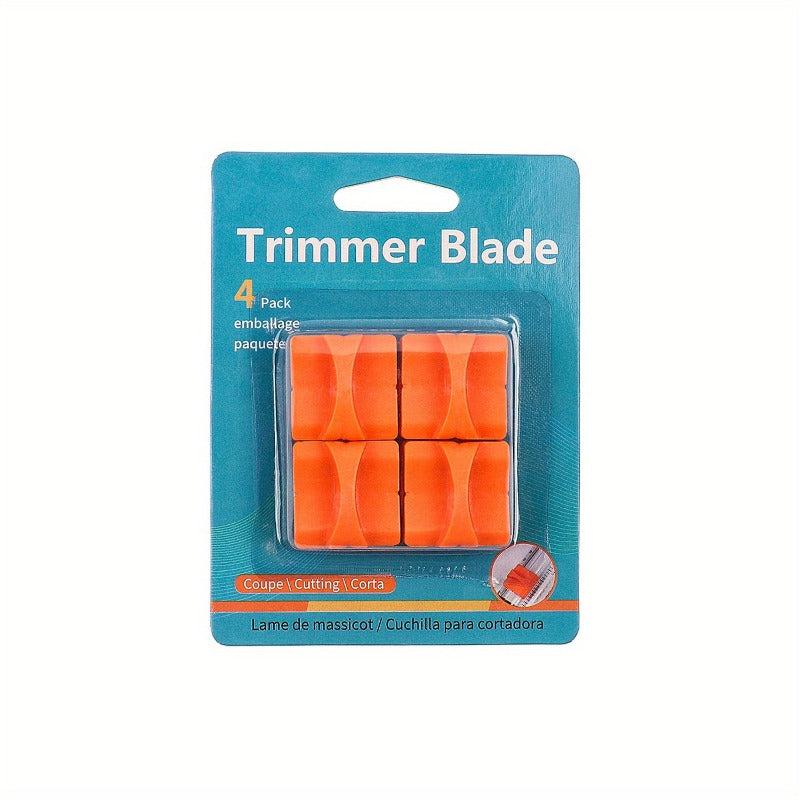 Paper Cutter Replacement Blade for A4 Paper Trimmer, Set of 4 Blades