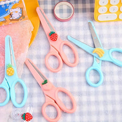 1pc Cartoon Children's Safety Scissors Portable Utility Scissors
