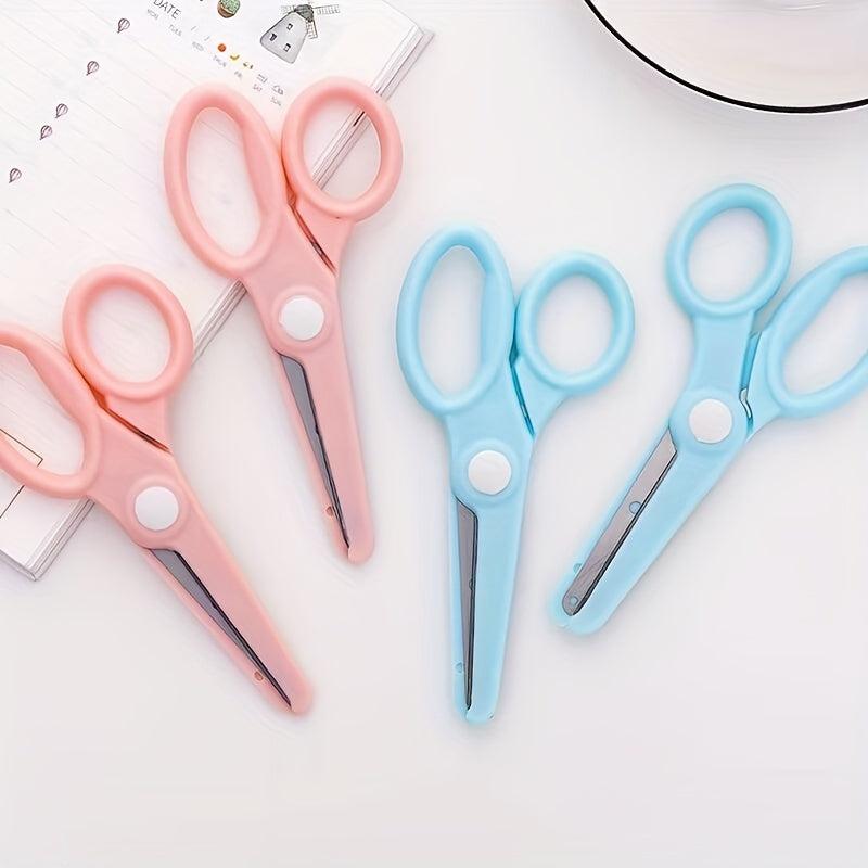 Creative Safety Hand Scissors for Student Paper Cutting
