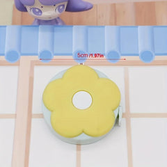 Mini Macaron Measuring Ruler Portable Retractable Bonus Tape Measure