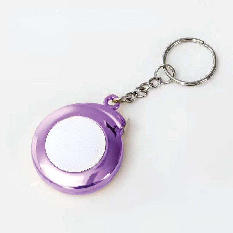 Mini Keychain Tape Measure 2m Steel Gift Ruler 2m Steel Tape Measure