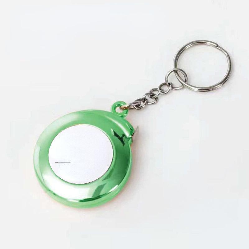 Mini Keychain Tape Measure 2m Steel Gift Ruler 2m Steel Tape Measure