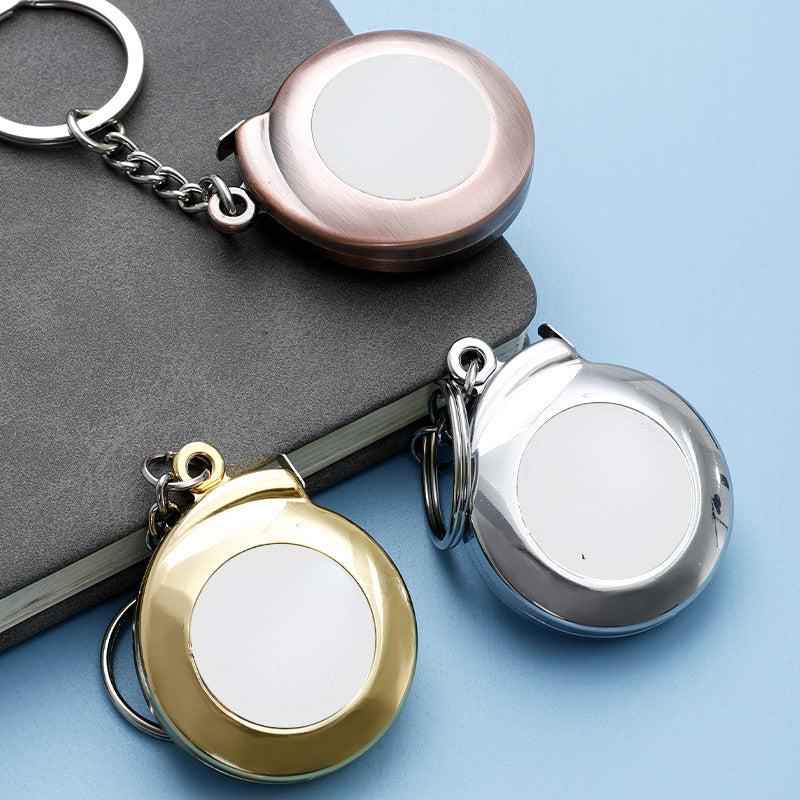 Mini Keychain Tape Measure 2m Steel Gift Ruler 2m Steel Tape Measure