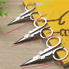 Portable Stainless Steel Foldable Scissors DIY School Supplies