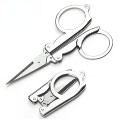 Portable Stainless Steel Foldable Scissors DIY School Supplies
