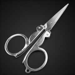 Portable Stainless Steel Foldable Scissors DIY School Supplies