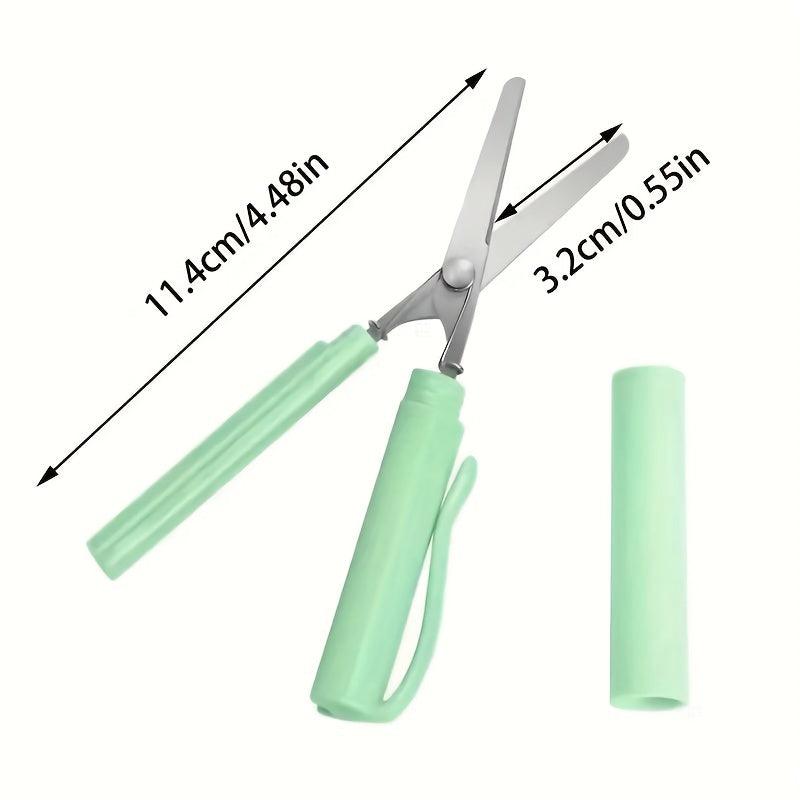 Mini Portable Folding Scissors for Students, Art, Crafting