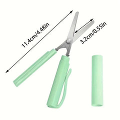 Mini Portable Folding Scissors for Students, Art, Crafting