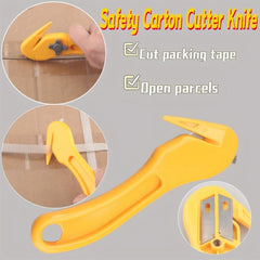 High Carbon Steel Safety Blade Box Cutter Carton Cutter
