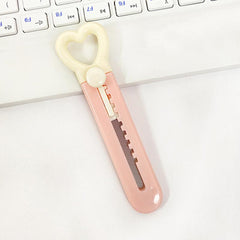 Mini Art Cartoon Paper Cutting Tool Portable Small Office Unpacking Cutter