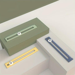 6 Inch Pocket Ruler Multifunctional Creative Ruler For School Office Student