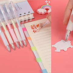 Pack Of 4 Fine Tools Pen Set Easy To Carry Press Type Pen