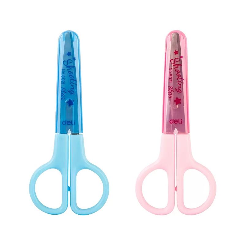 2pcs Stationery Scissors For Students Safe DIY Small Scissors