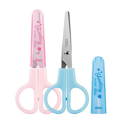 2pcs Stationery Scissors For Students Safe DIY Small Scissors