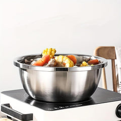 Stainless Steel Mixing Bowl for Washing Fruits and Vegetables