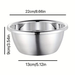 Stainless Steel Mixing Bowl for Washing Fruits and Vegetables