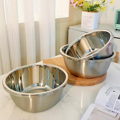 Stainless Steel Mixing Bowl for Washing Fruits and Vegetables