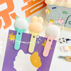 6pcs Cartoon Portable Student Diy Hand-cut Paper Set