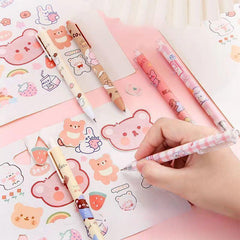 Engraving Cartoon Journal Paper Utility Pen