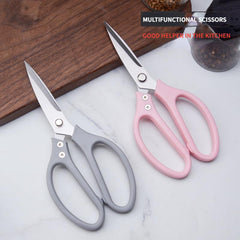 Plastic Handle Stainless Steel Kitchen Scissors