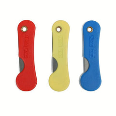 12pcs Colored Mini Folding Pencil Sharpener Box Opening Random