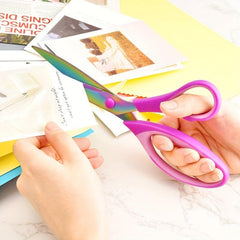 Titanium Craft Scissors Multipurpose Office Scissors Titanium Blades Shears Sewi
