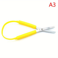 Mini Stainless Steel Loop Scissors DIY Art Craft Paper Cutting