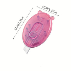 3pcs Little Bear Circular Mini Paper Cutting Tool