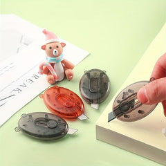 3pcs Little Bear Circular Mini Paper Cutting Tool