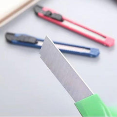 10pcs 9mm Auto Retractable Utility Wallpaper Cutter Tool
