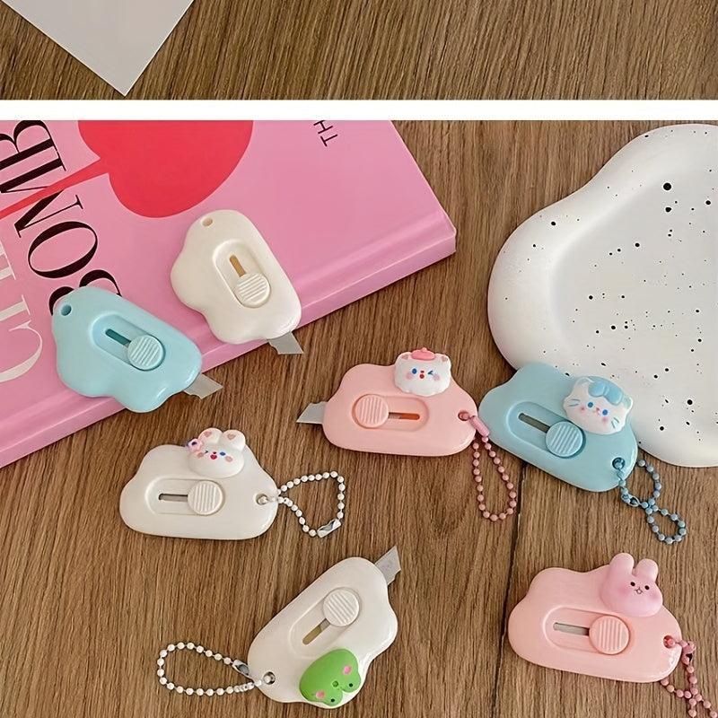 2pcs Cartoon Cloud Mini Portable Beaded Student Art Express