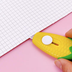 Cartoon Corn Mini Wallpaper Cutter for Student Unpack Express