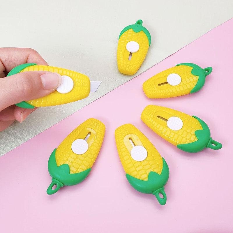 Cartoon Corn Mini Wallpaper Cutter for Student Unpack Express