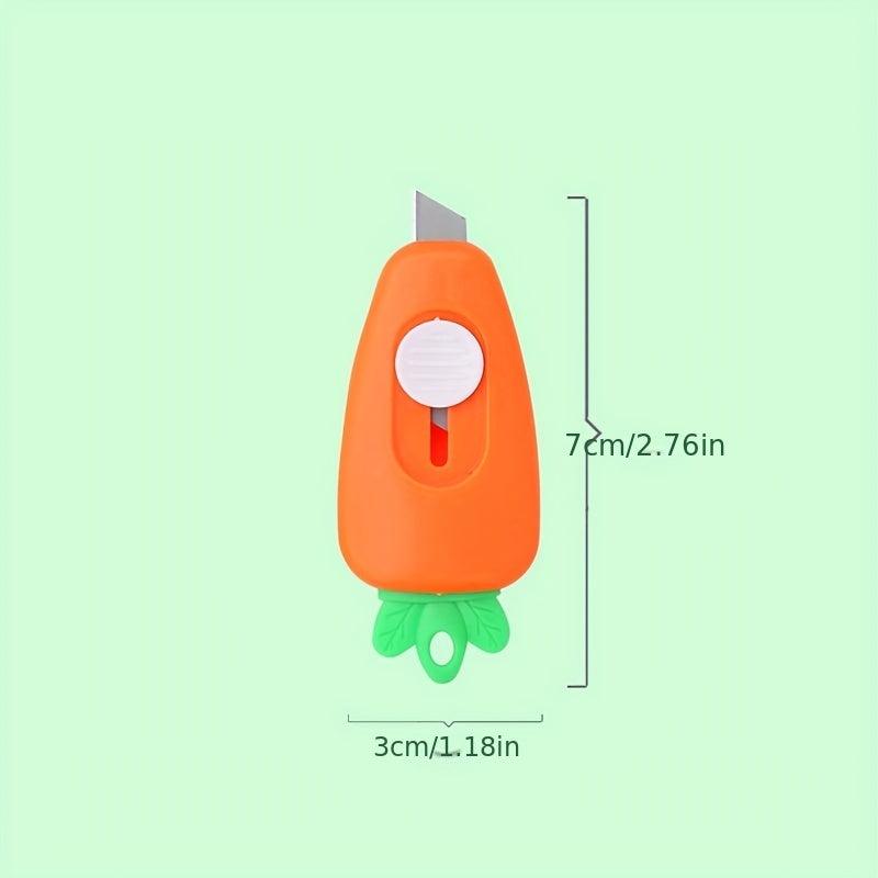 3pcs Carrot Utility Mini Sharp Utility Perfect For Students