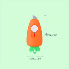 3pcs Carrot Utility Mini Sharp Utility Perfect For Students