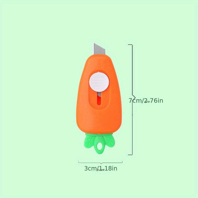 3pcs Carrot Utility Mini Sharp Utility Perfect For Students