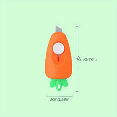 3pcs Carrot Utility Mini Sharp Utility Perfect For Students