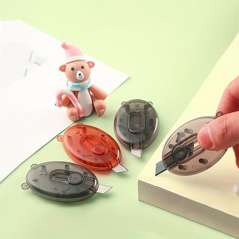 Mini Retractable Box Cutter Letter Opener Cutting Packaging DIY Crafts