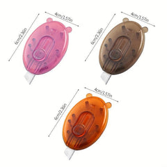 Mini Retractable Box Cutter Letter Opener Cutting Packaging DIY Crafts