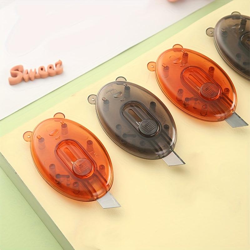 Mini Retractable Box Cutter Letter Opener Cutting Packaging DIY Crafts