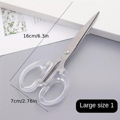 Small Stainless Steel Scissors for Office and Household Use