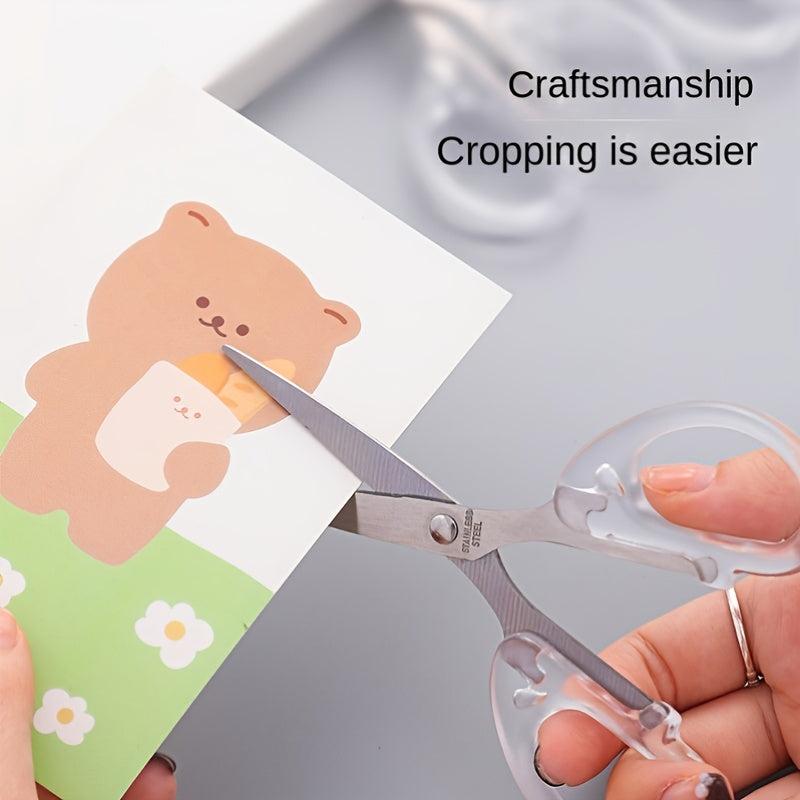 Small Stainless Steel Scissors for Office and Household Use