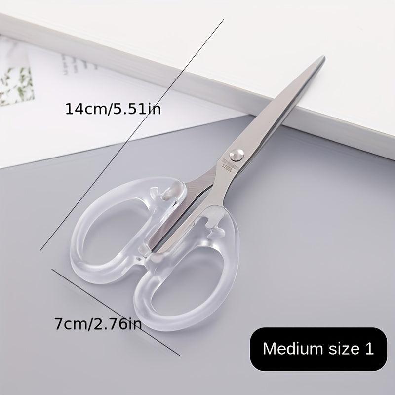 Small Stainless Steel Scissors for Office and Household Use