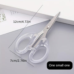 Small Stainless Steel Scissors for Office and Household Use