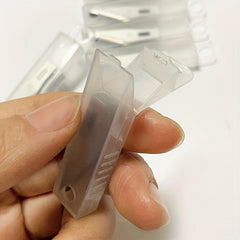 10pcs Plastic Box Paper Cuttings Carving Blade Model Making Blade