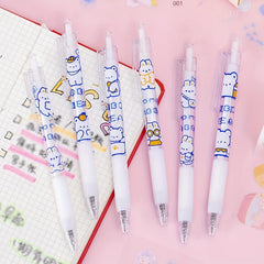 3pcs Utility Press Pen Paper Cutting Journal Diary Pen Small