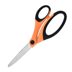 Multipurpose 21 Scissors 3 Pack Extra Sharp Blades Comfort Grip Handles - Sturdy